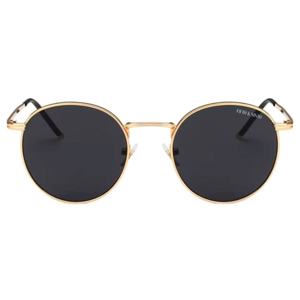 Jackson Sunglasses in Black/Gold