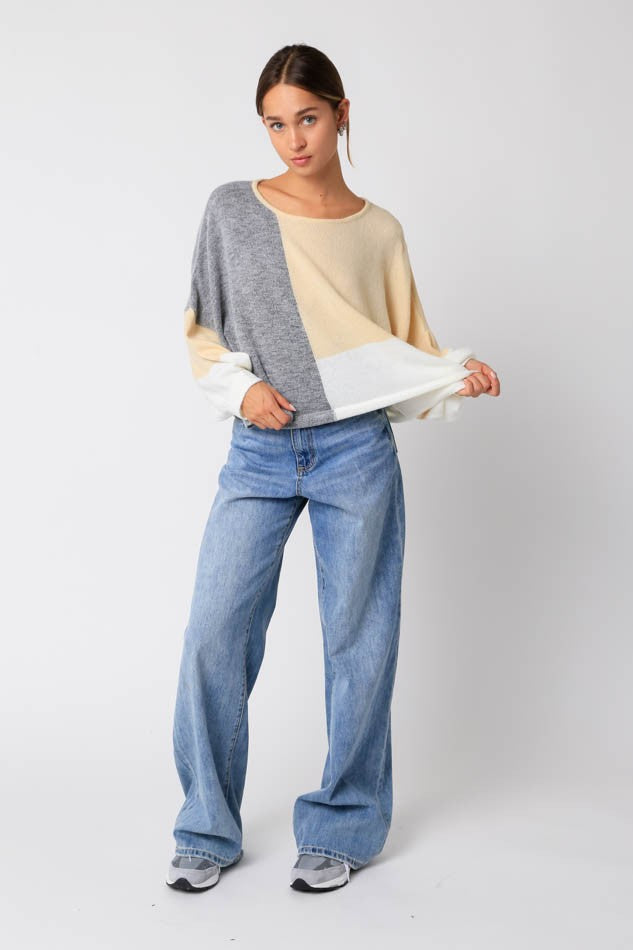 Brielle Colorblock Sweater