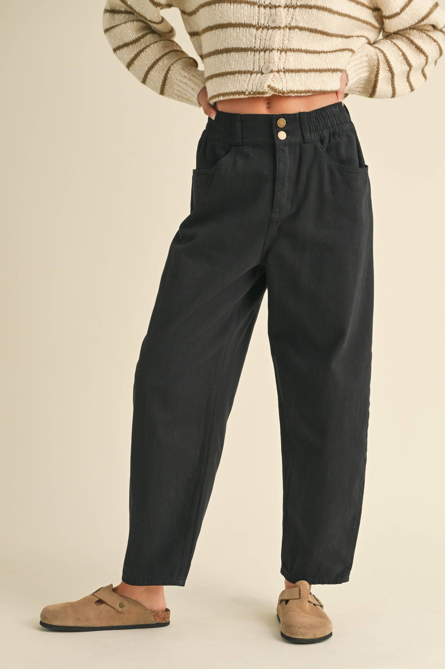 Game Day Cotton Barrel Pants