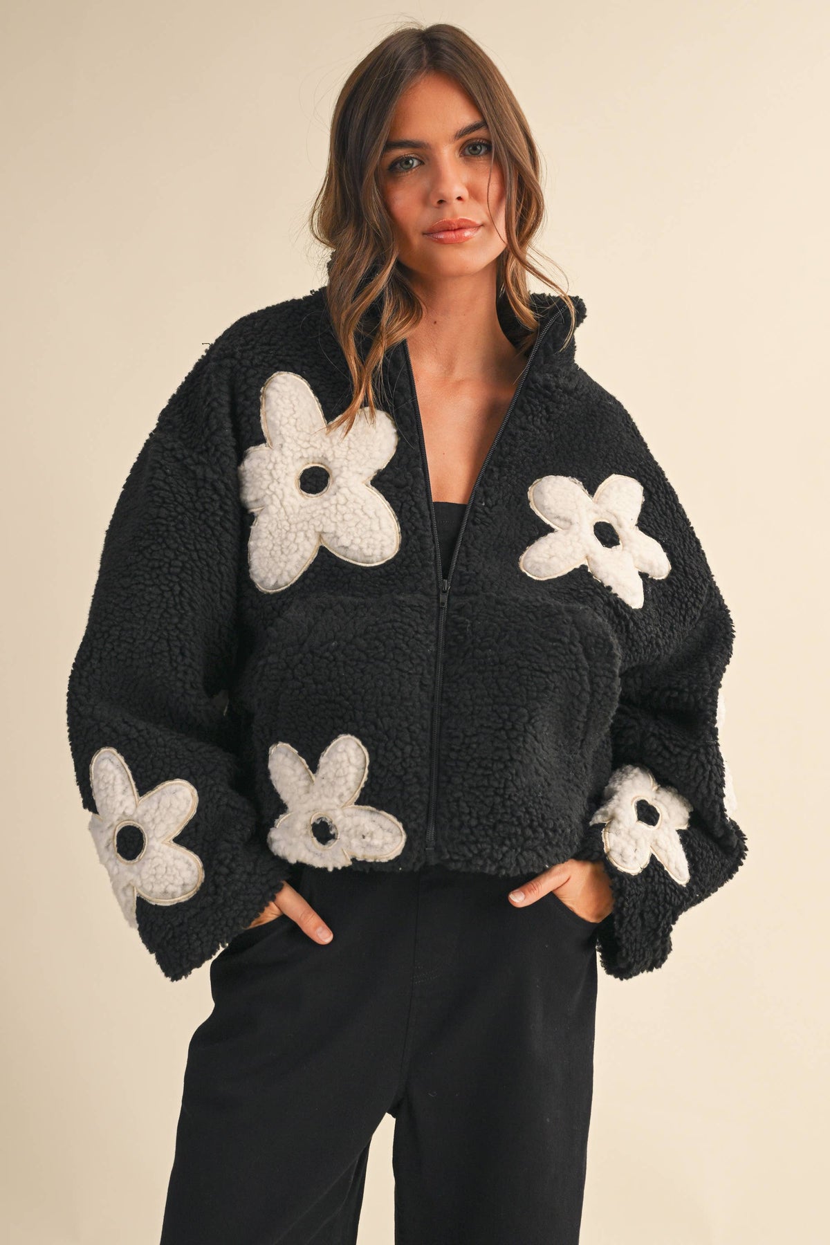 Daisy Dream Sherpa Jacket