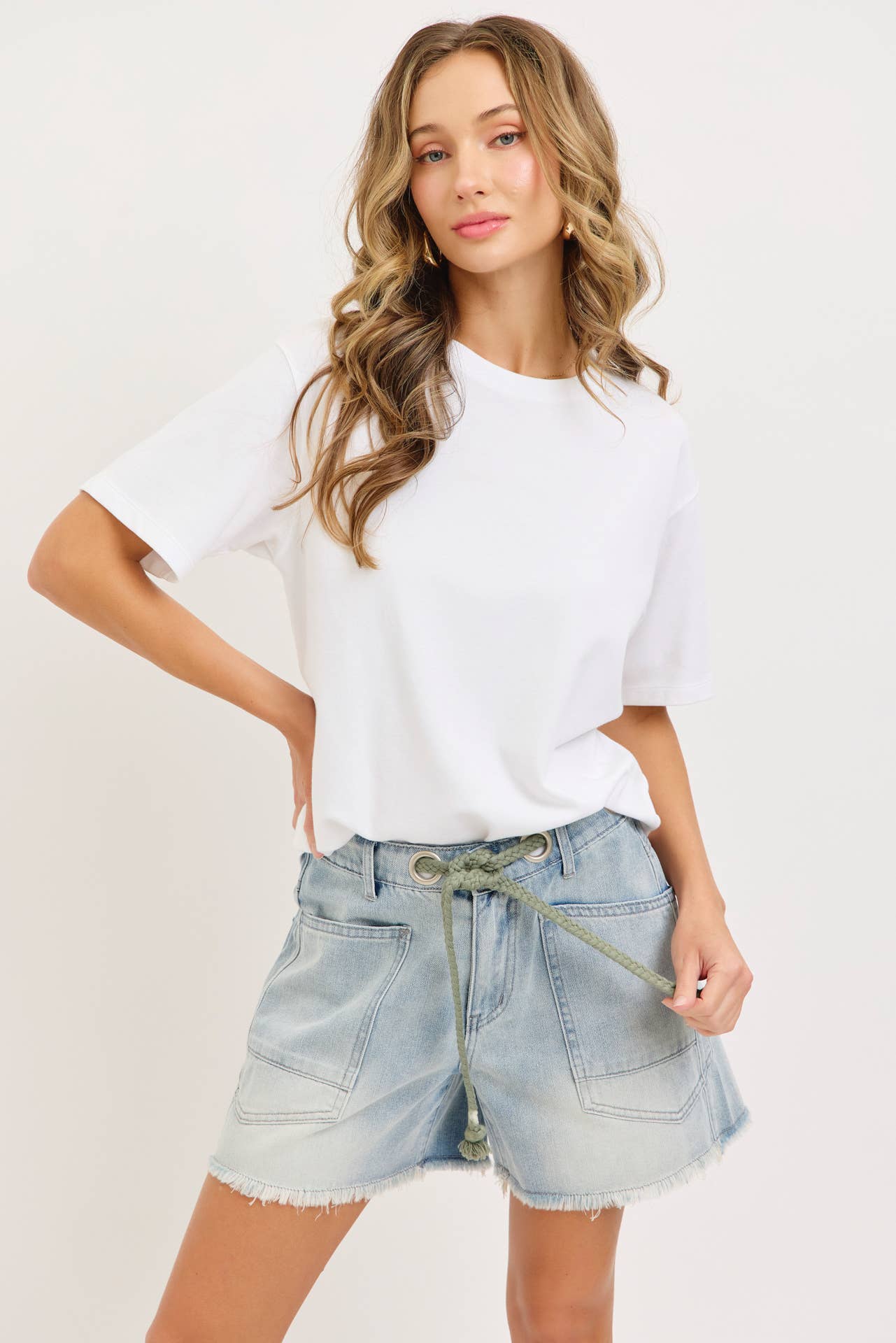 Parker Barrel Denim Shorts