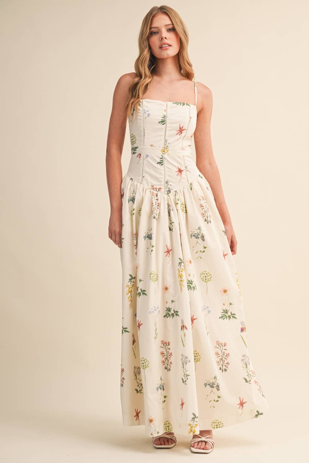 Poppy Floral Printed Maxi Dress