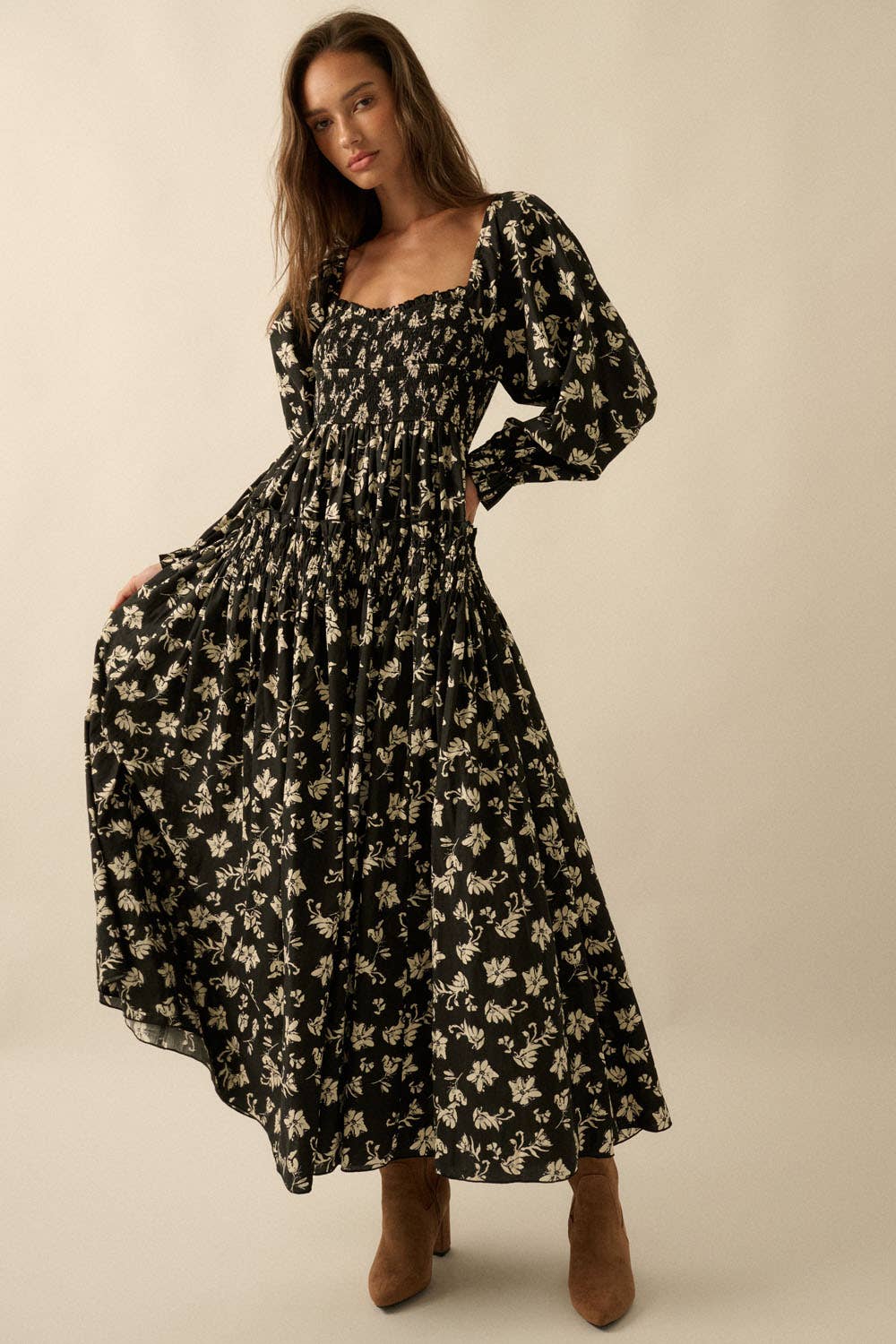 Meadow Muse Smocked Dress
