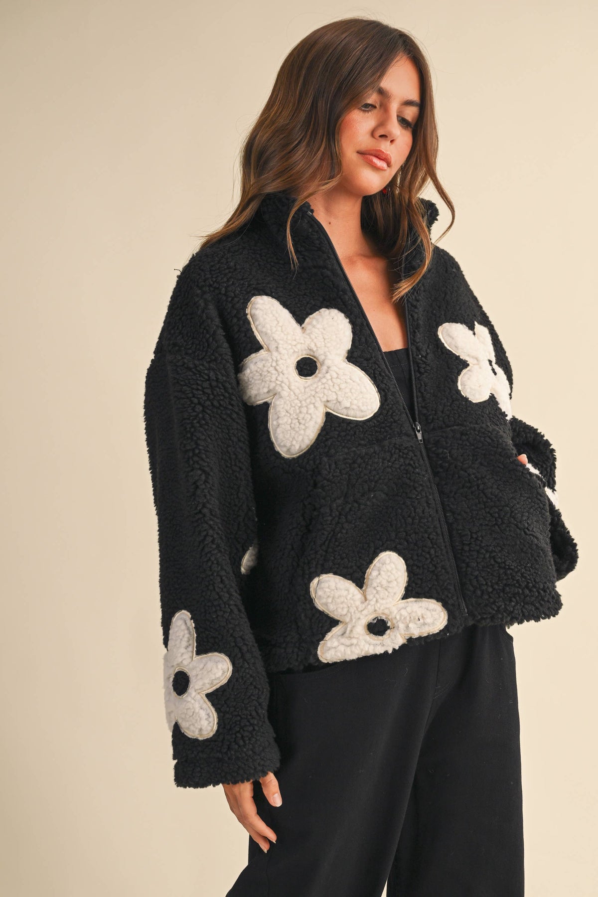 Daisy Dream Sherpa Jacket