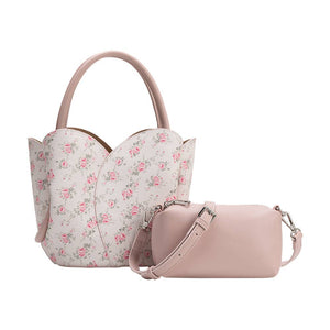 Tulip Bag in Pink Floral