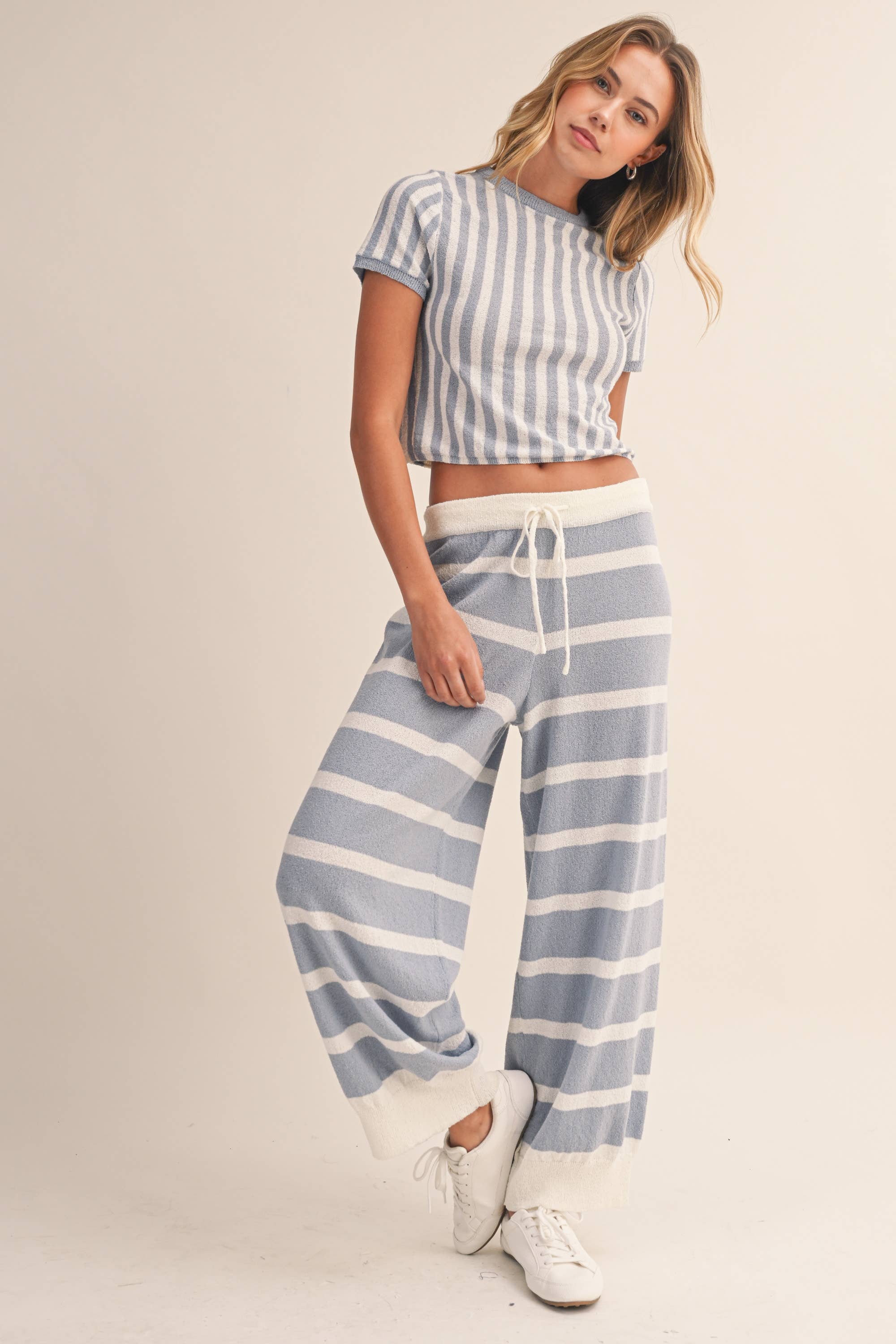 Bodhi Striped Knit Set