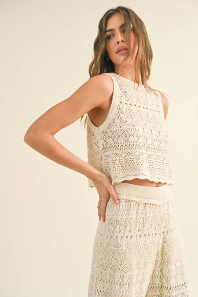 Macey Crochet Top