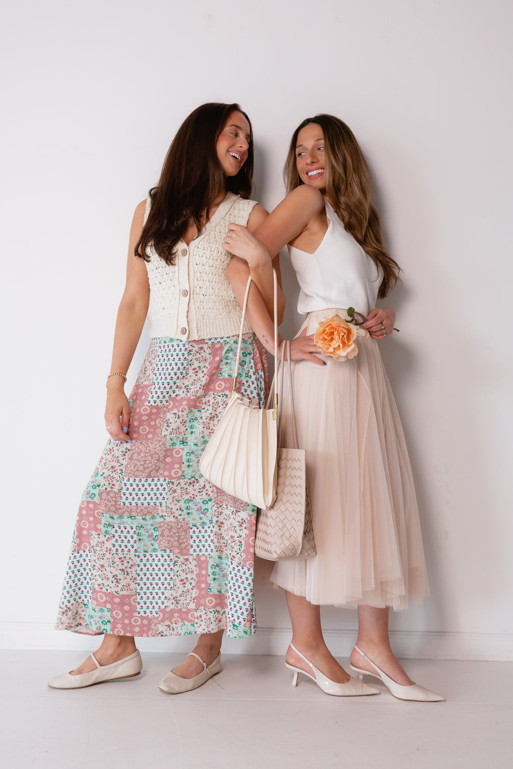 Perry Patchwork Maxi Skirt