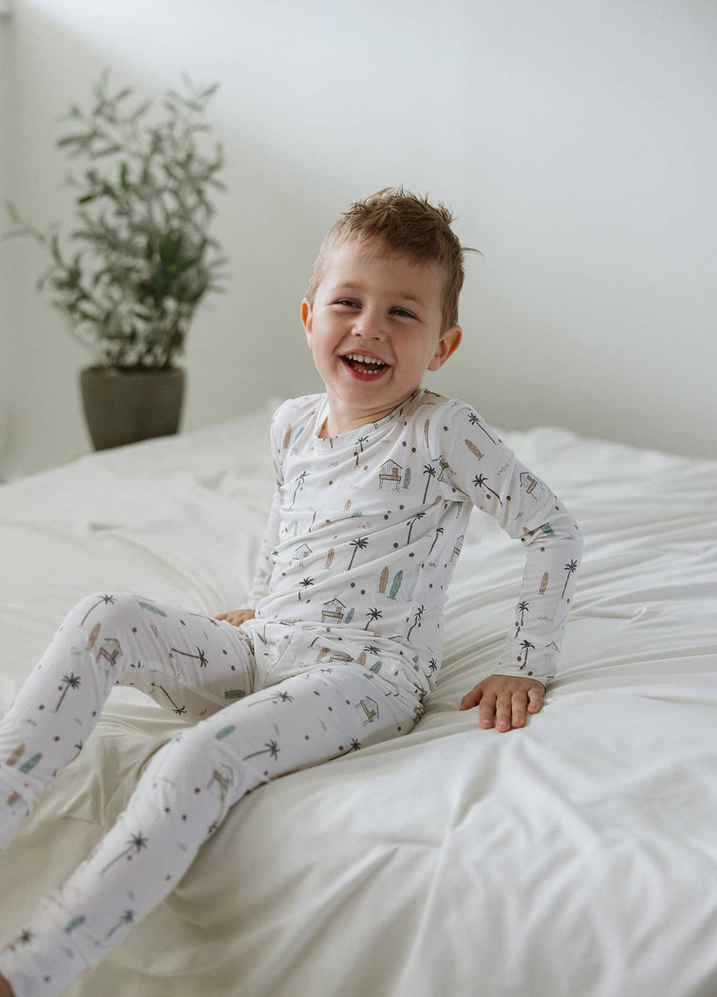 Beach Bum Two-Piece Pajamas