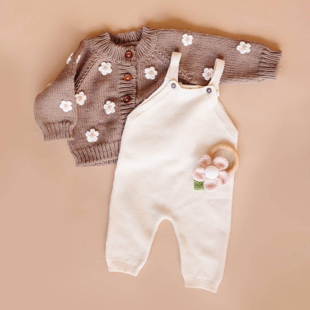 Flower Fields Baby Cardigan