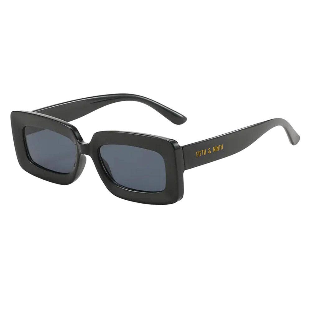 River Polarized Sunglasses in Black