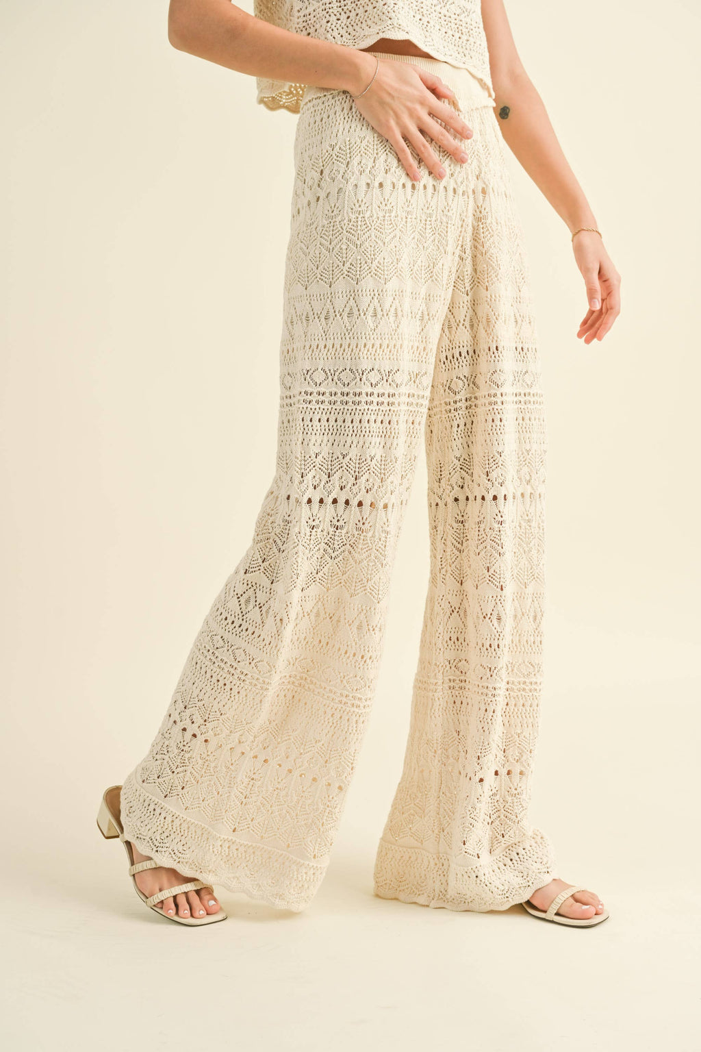 Macey Crochet Pants