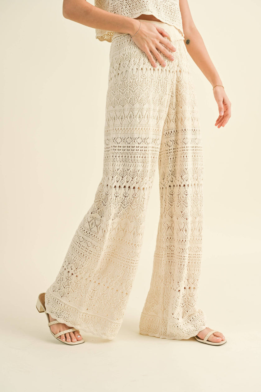 Macey Crochet Pants