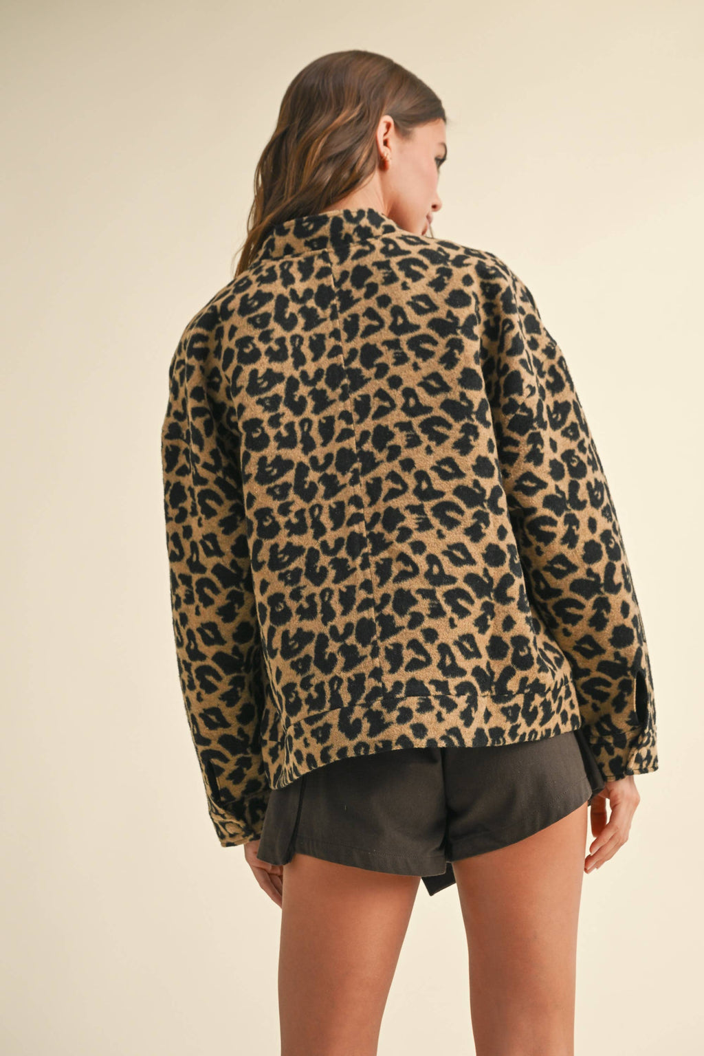 Rhea Leopard Jacket
