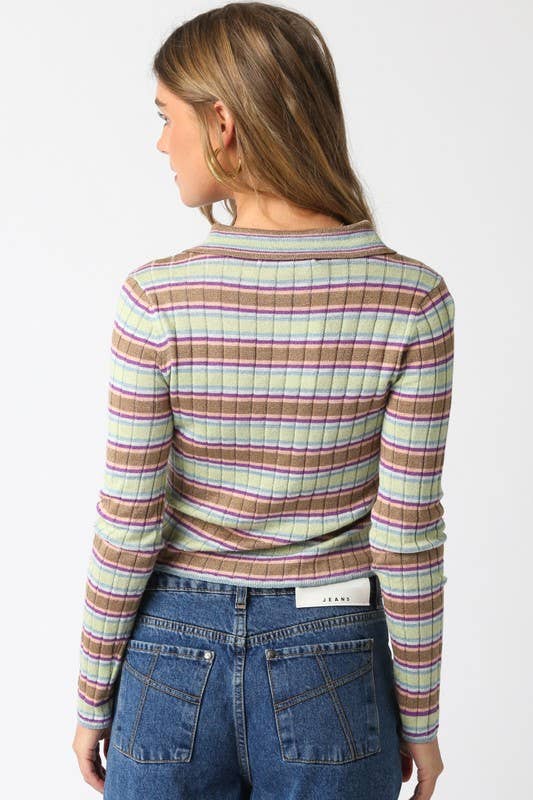 Margot Striped Sweater