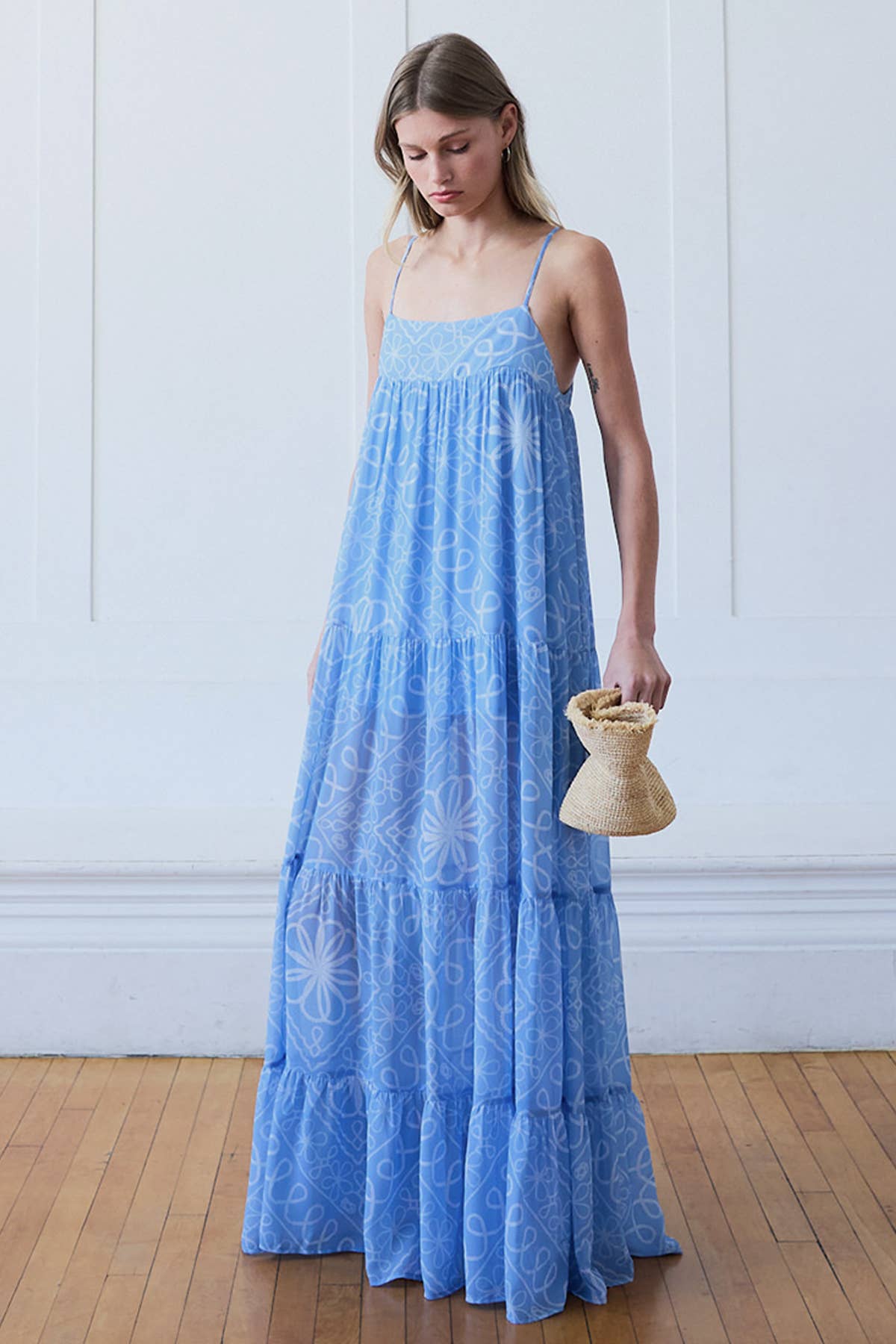 Brooklyn Floral Tiered Dress