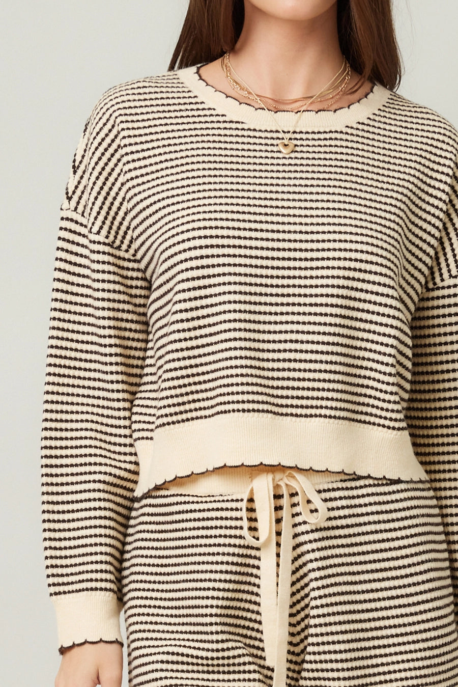 Shoreline Scallop Sweater
