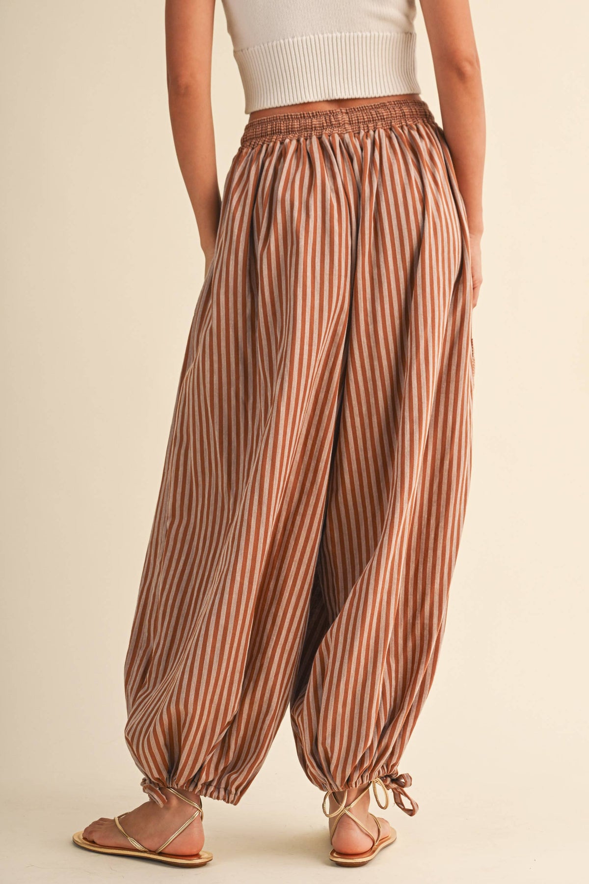 Dune Stripe Harem Pant