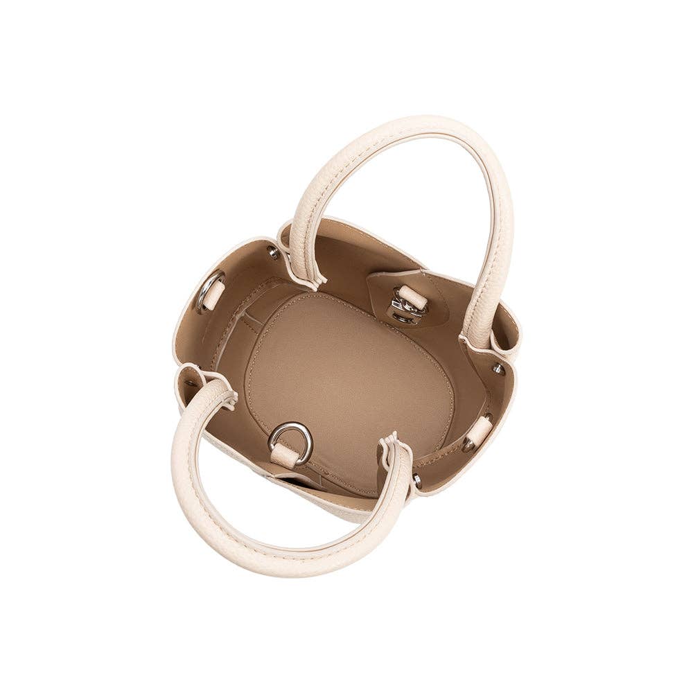 Mini Tulip Bag in Bone