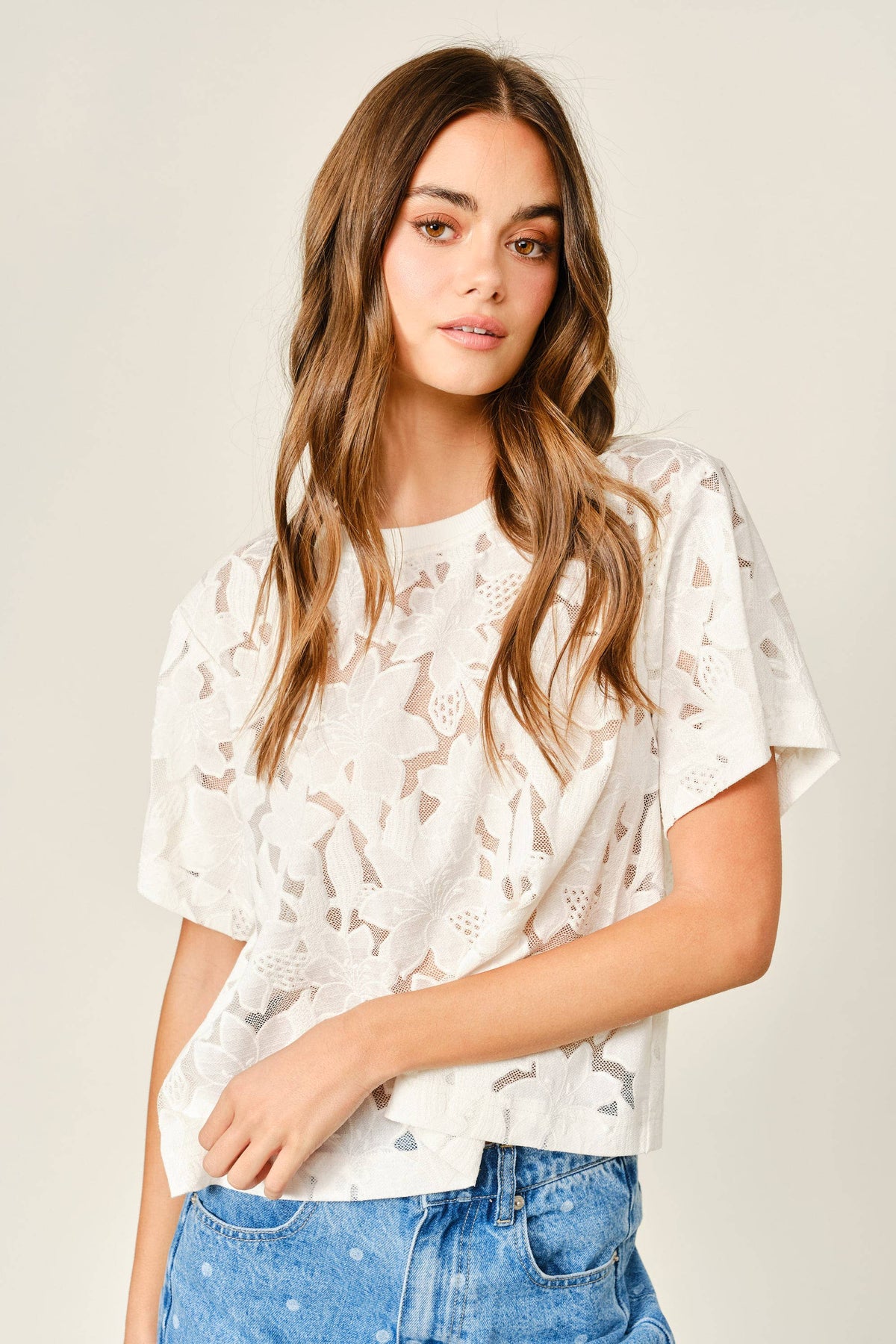 The Lace Garden Tee