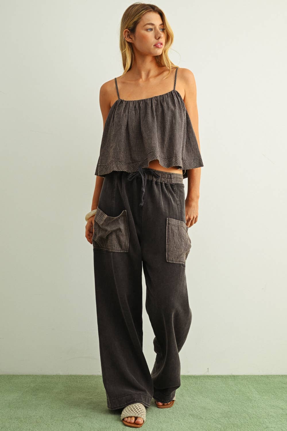 Emme Contrast Stripe Top