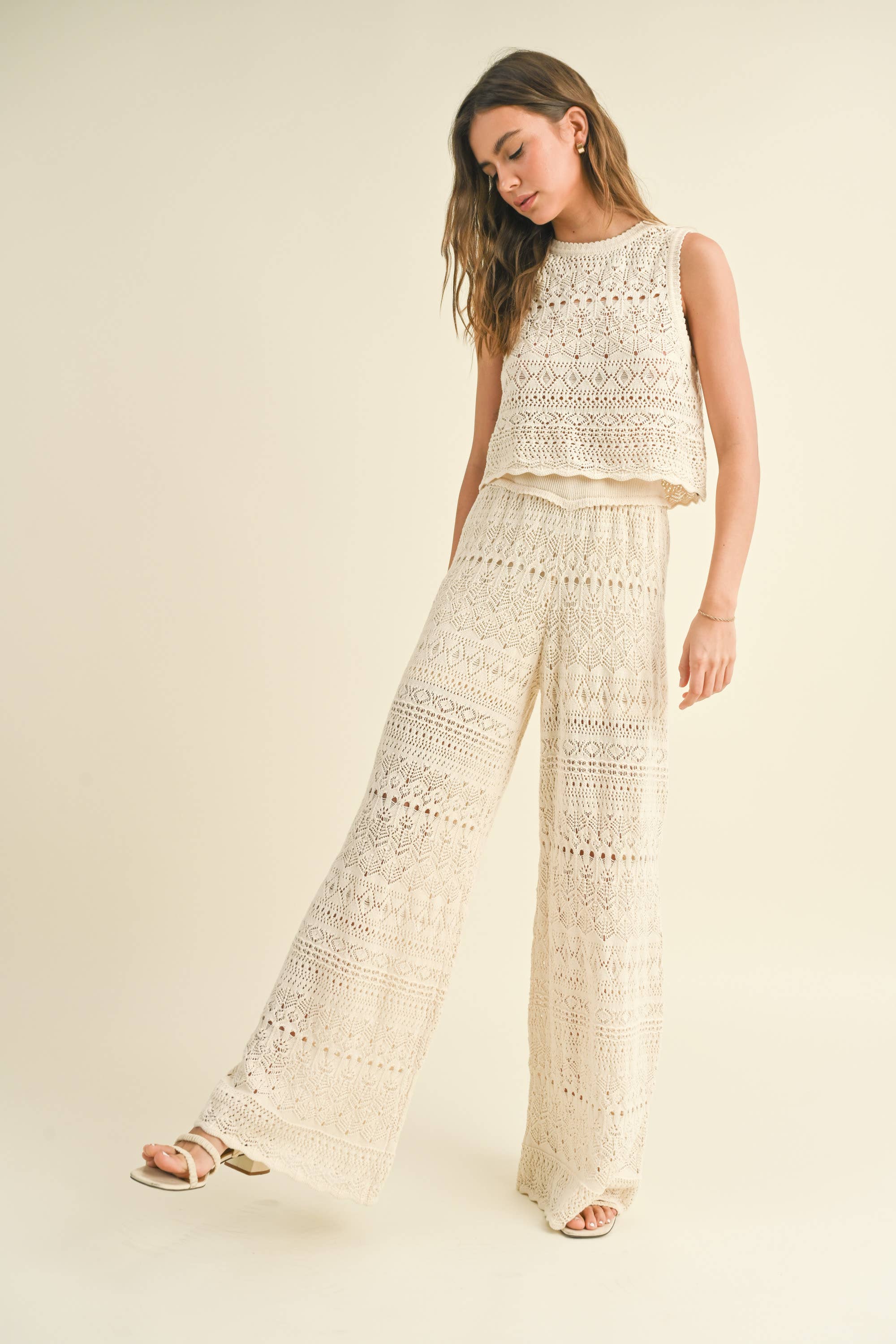 Macey Crochet Pants