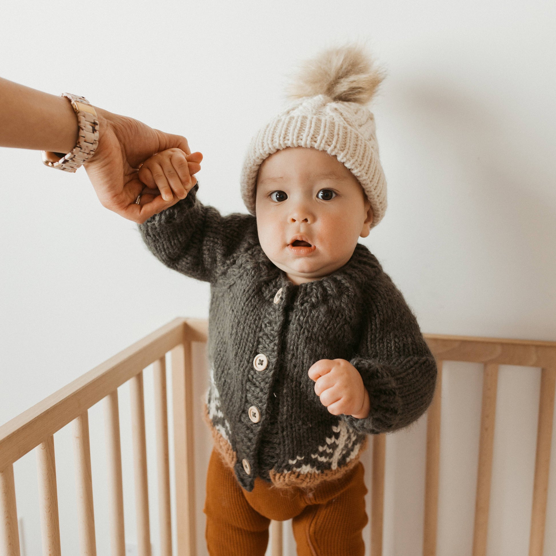 Forest Feels Baby Cardigan