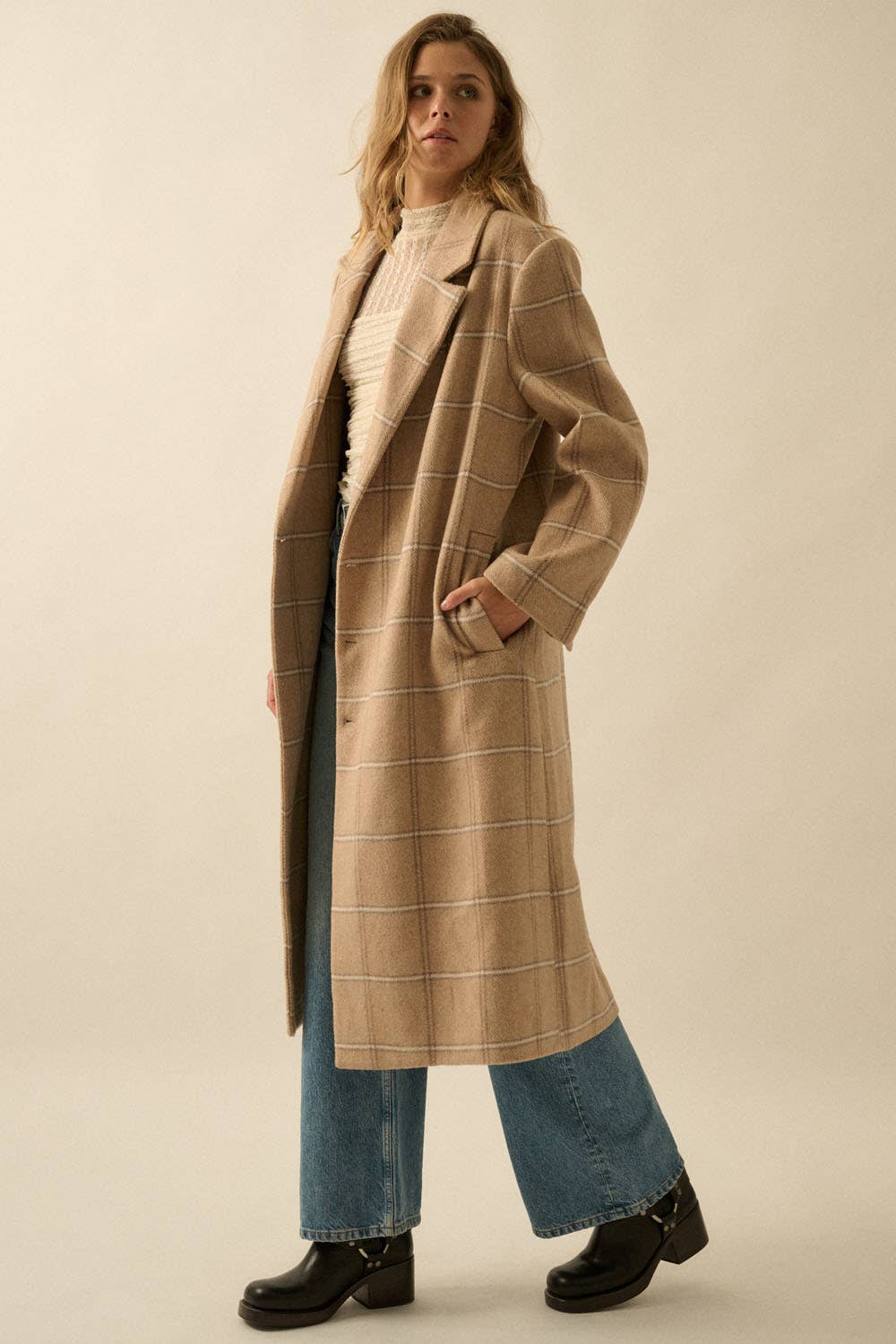 London Fog Herringbone Coat