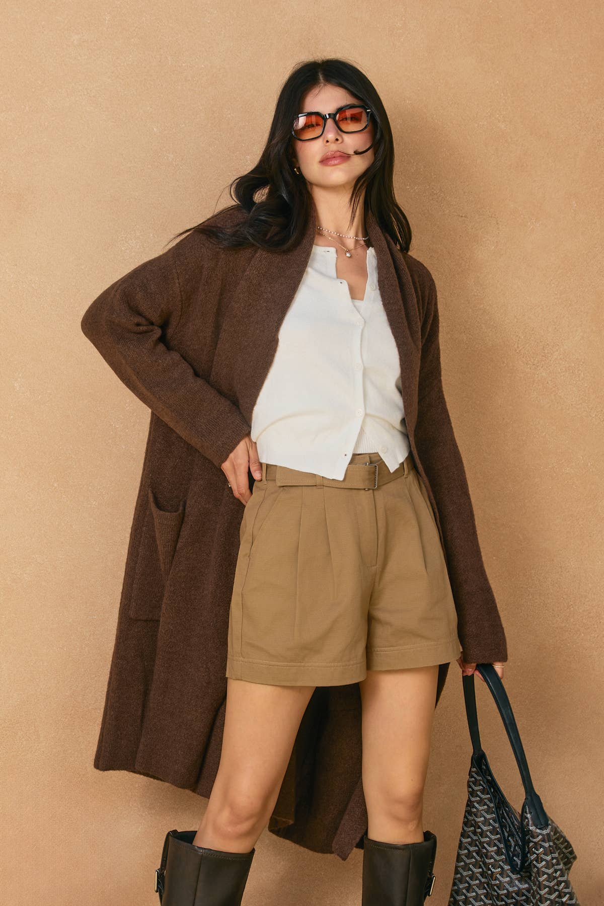 Cocoa Cloud Cozy Long Cardigan