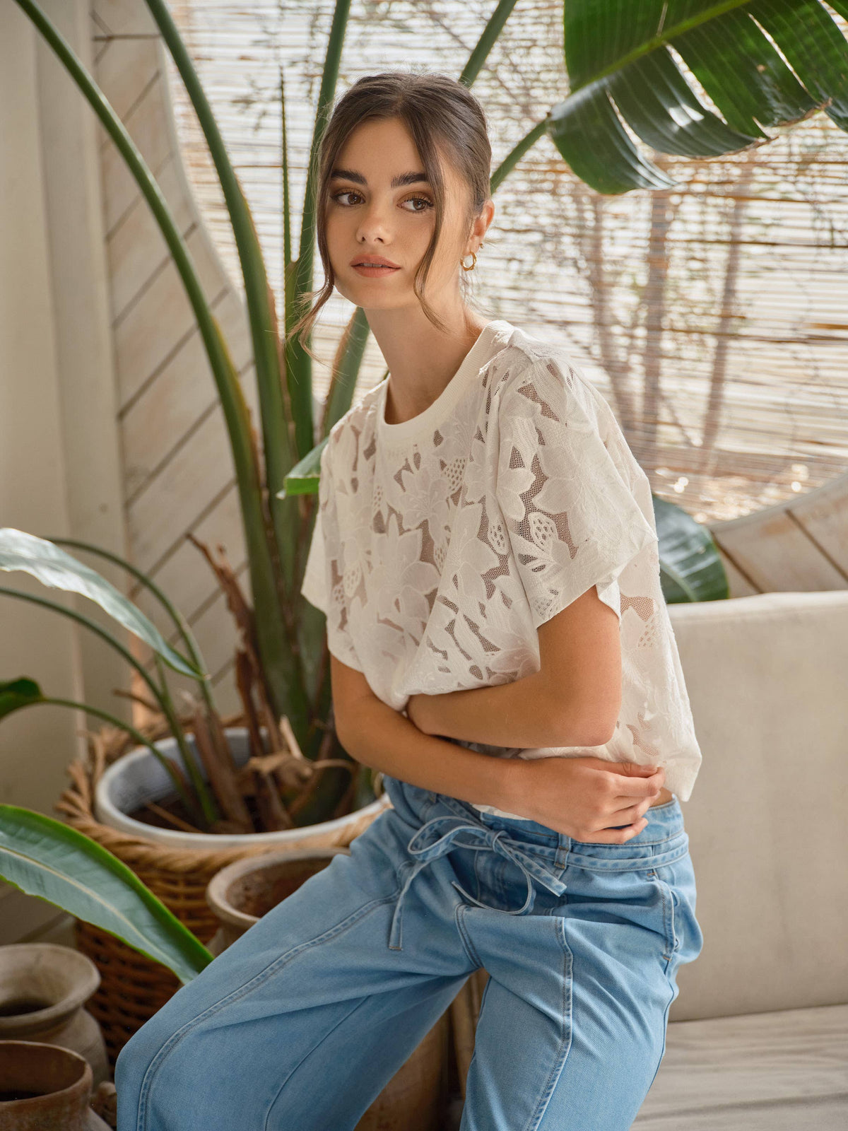 The Lace Garden Tee