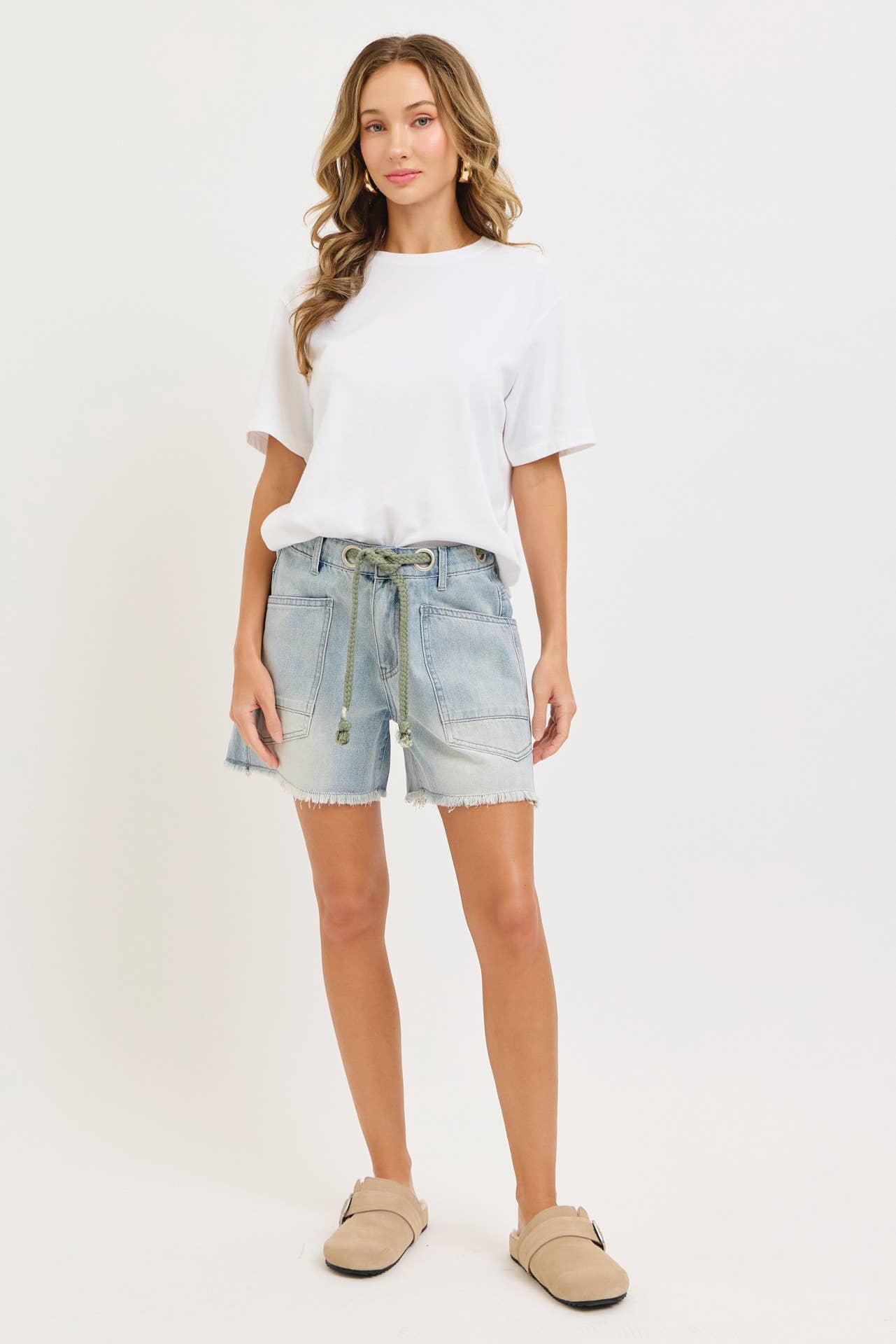 Parker Barrel Denim Shorts