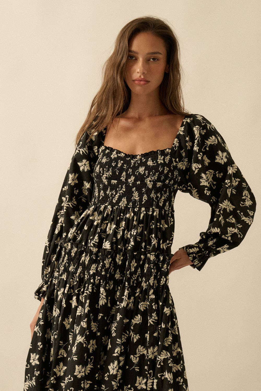 Meadow Muse Smocked Dress