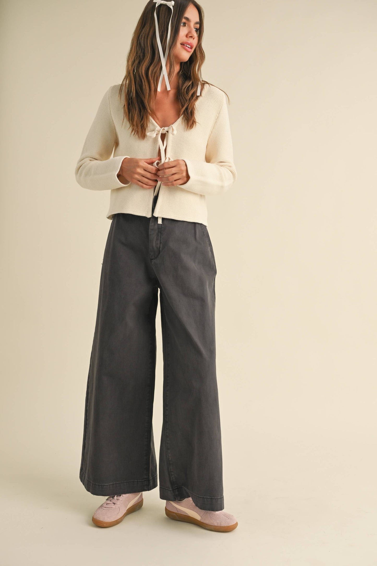 Lilah Tie Front Cardigan