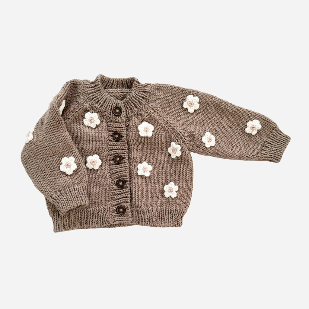 Flower Fields Baby Cardigan