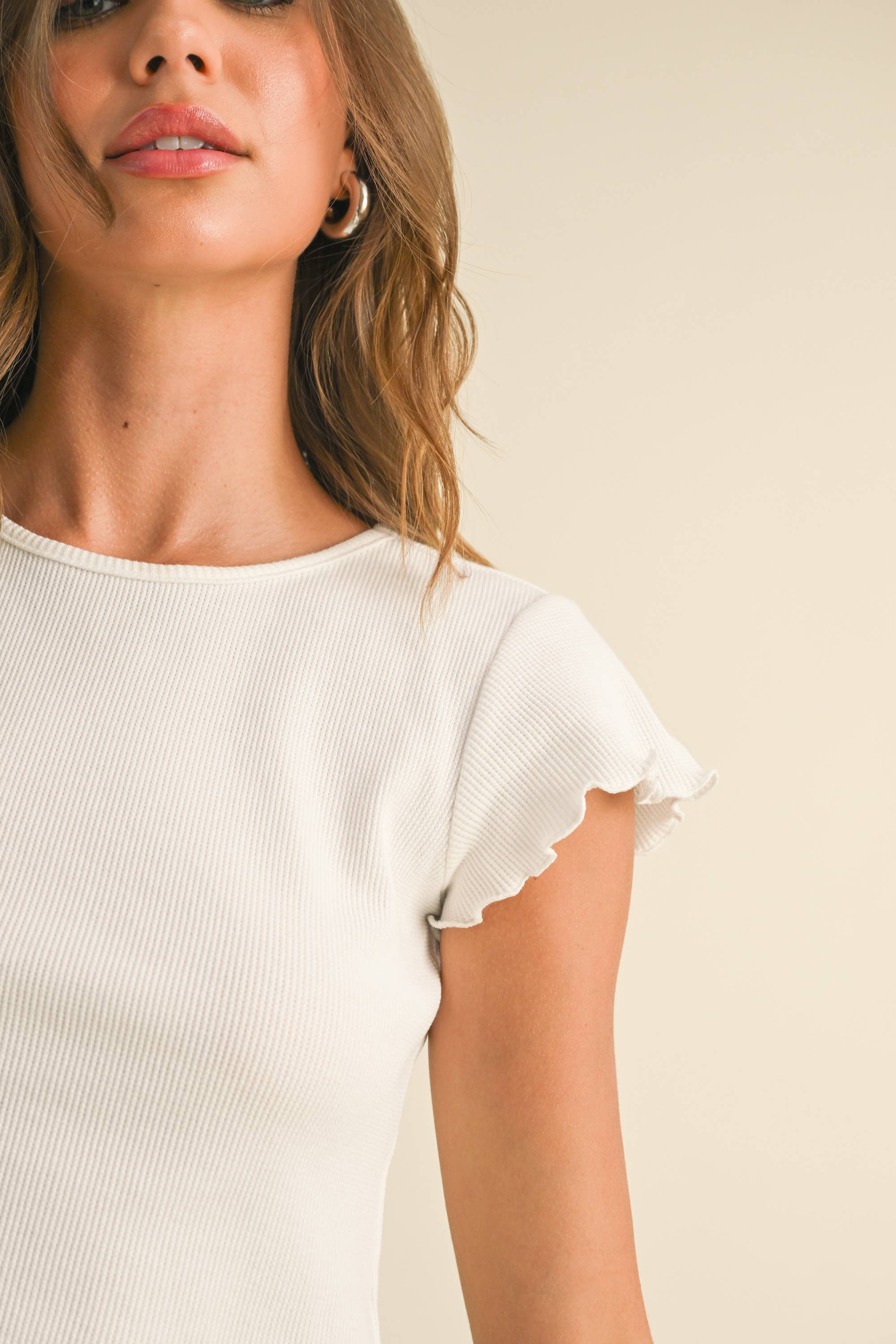 Khloe Top in White