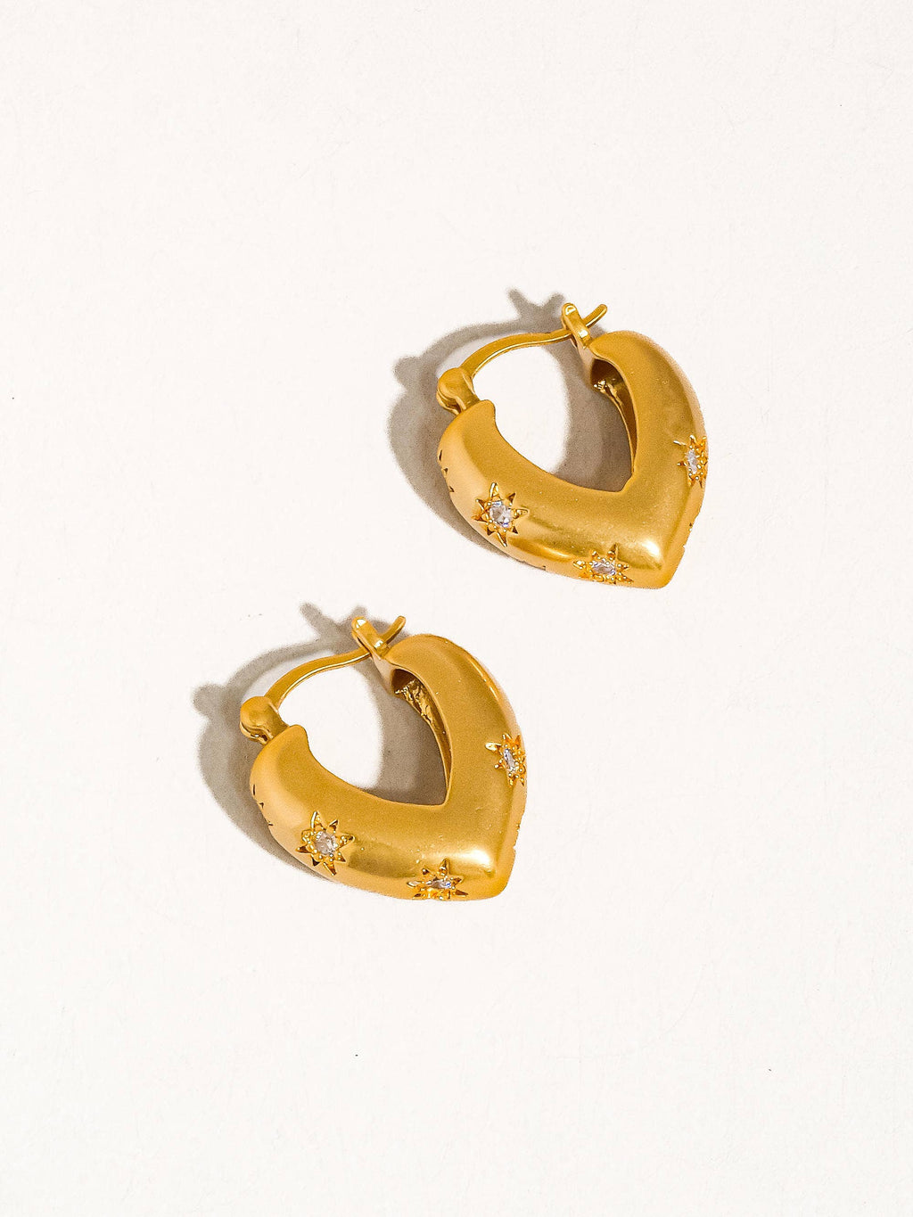 Celestial Love Hoop Earrings
