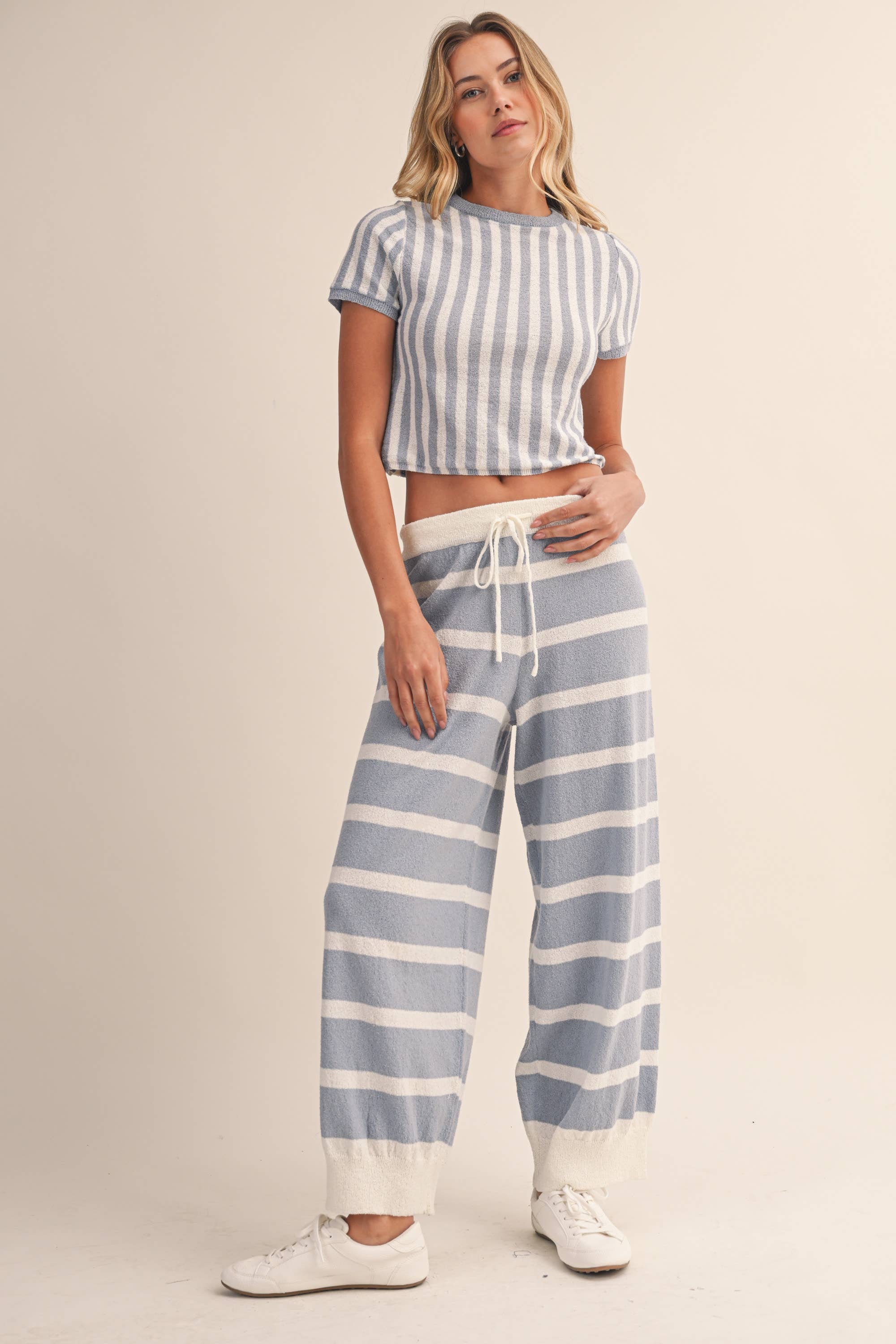 Bodhi Striped Knit Set