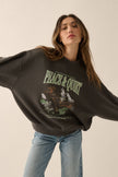 Peace and Quiet Oversized Graphic Sweatshirt