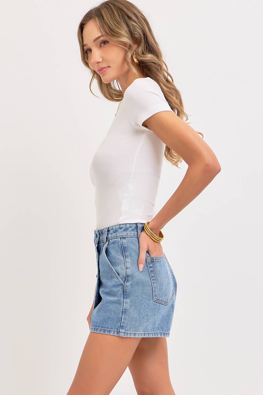 Lexy Denim Skort