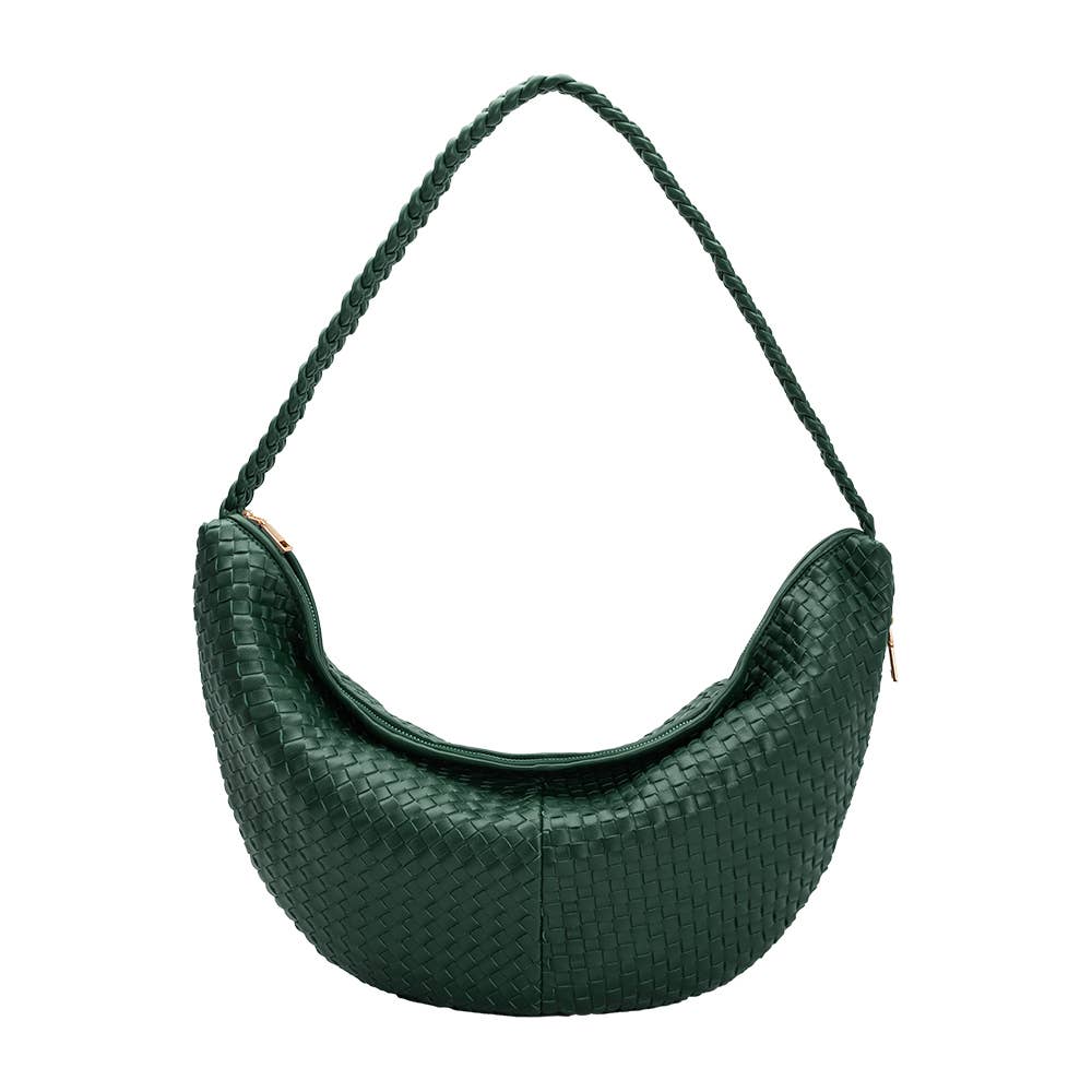 Raquel Green Recycled Shoulder Bag