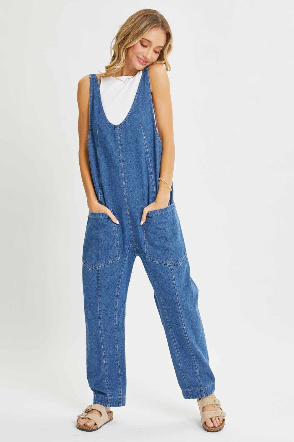 Barrett Denim Overall Jumpsuit