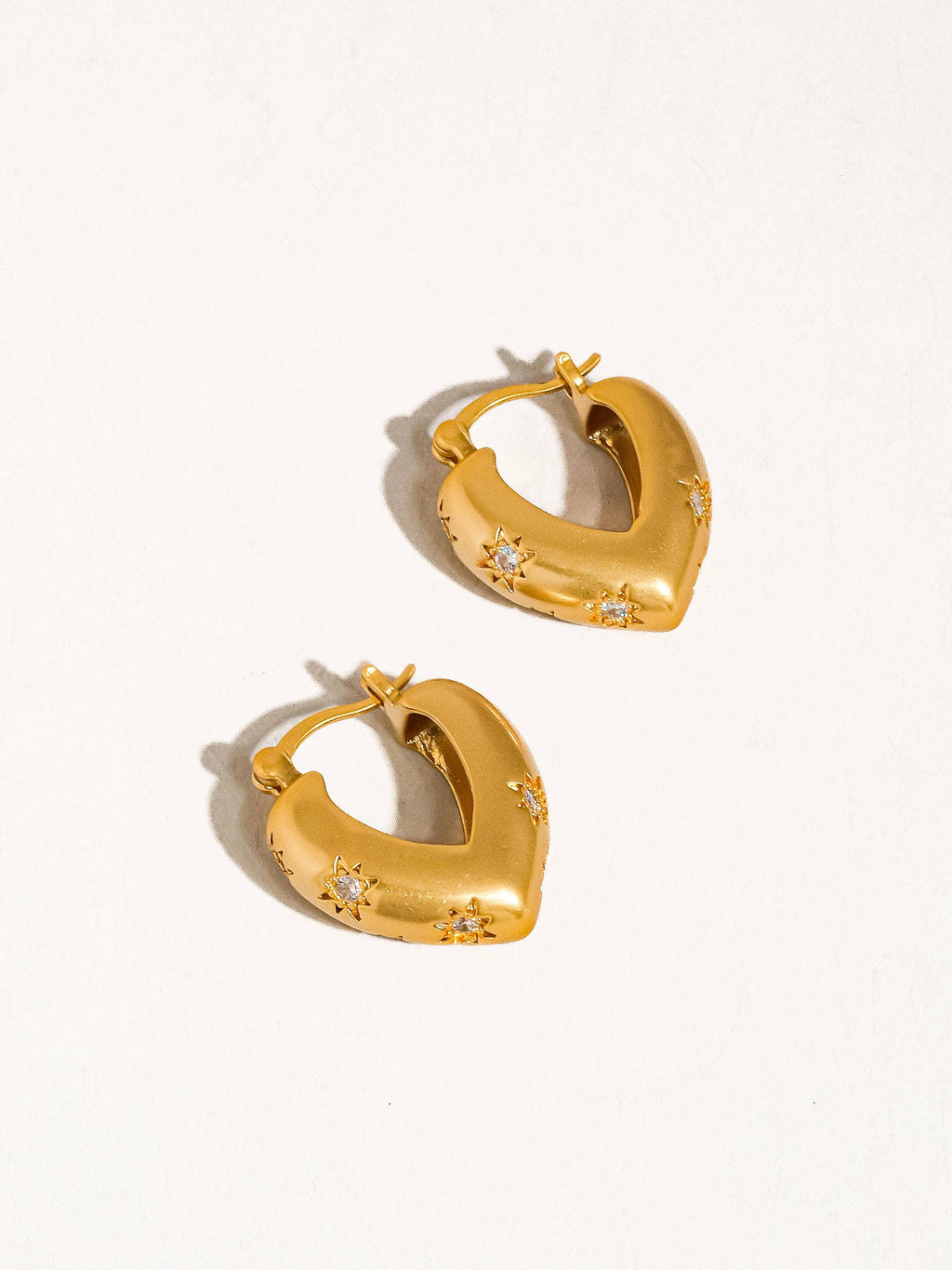 Celestial Love Hoop Earrings