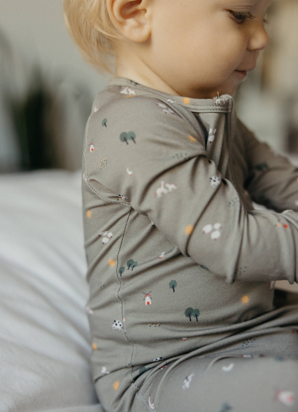 Barnyard Zip Pajamas