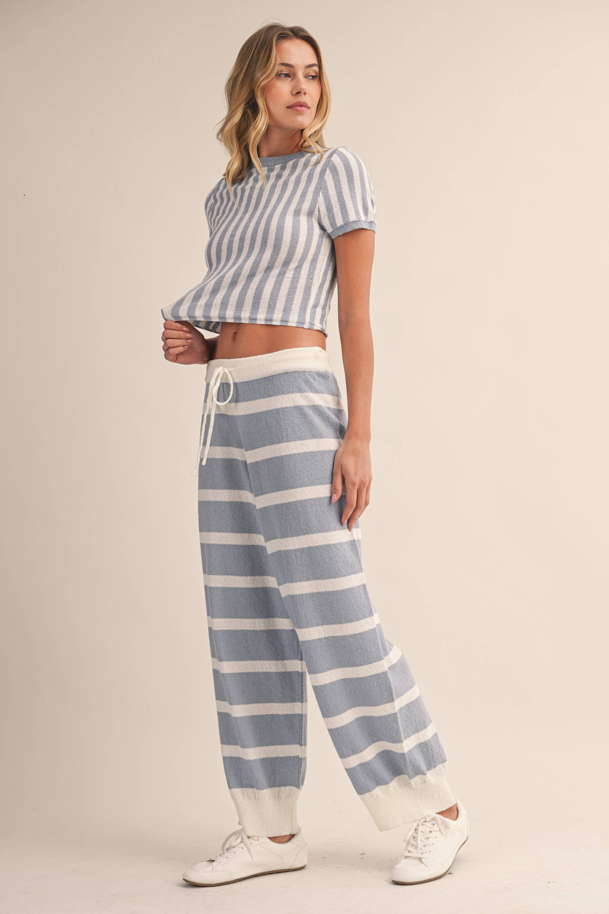 Bodhi Striped Knit Set