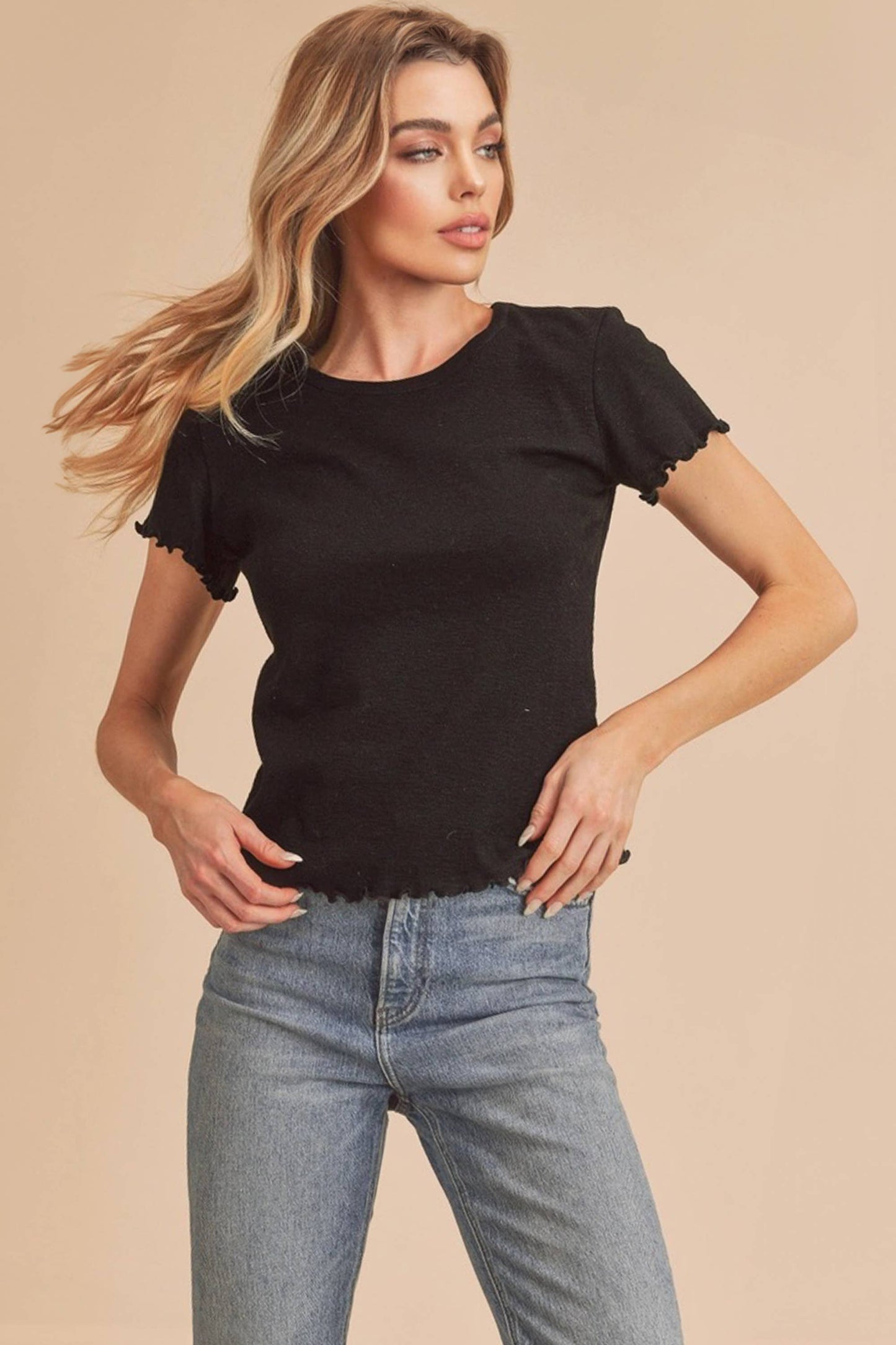 Orly Top in Black