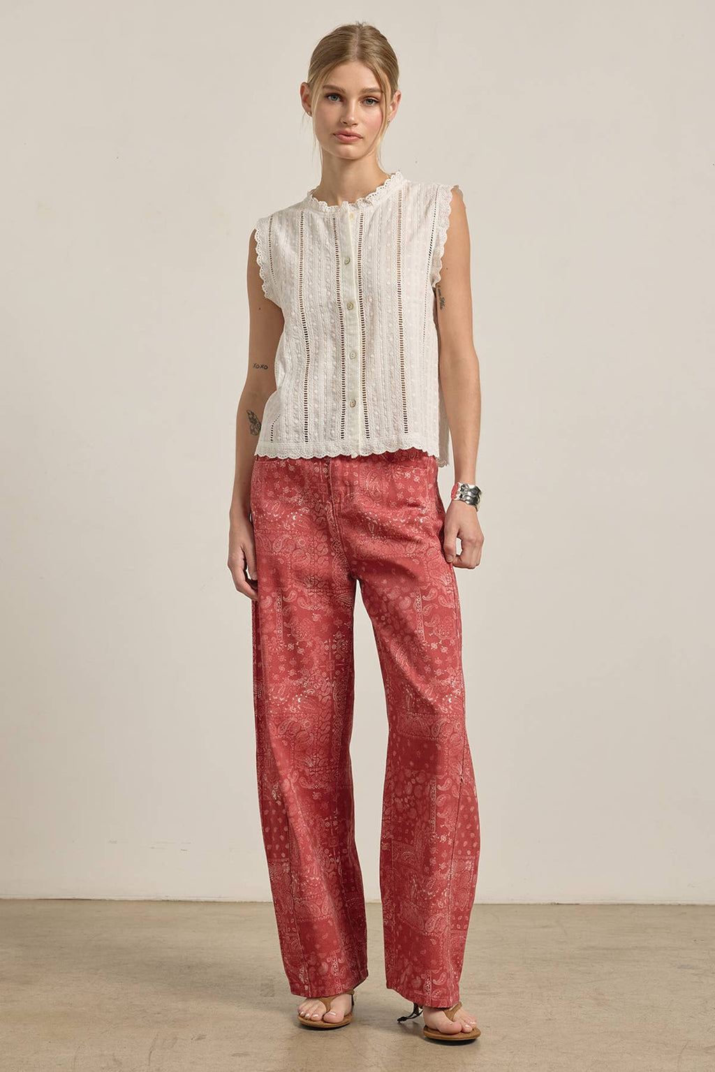 Bandana Muse Wide Leg Pants