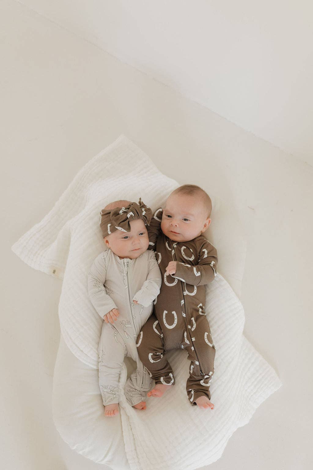 Howdy Baby Zip Pajamas