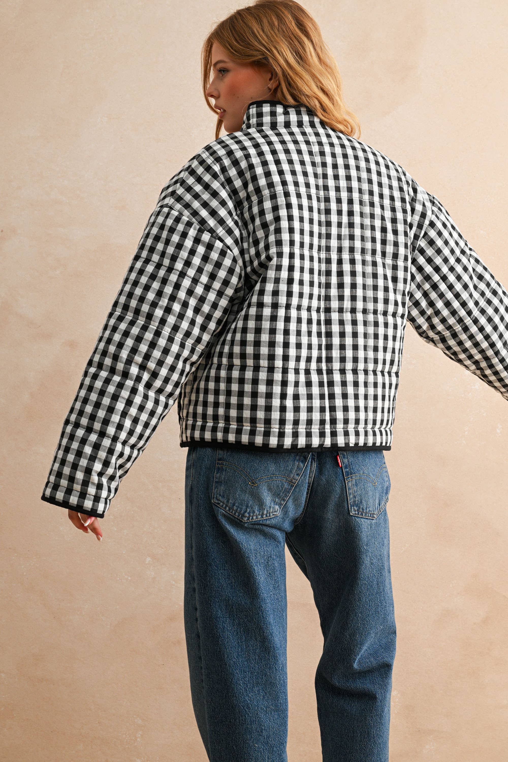 Meadow Check Gingham Jacket