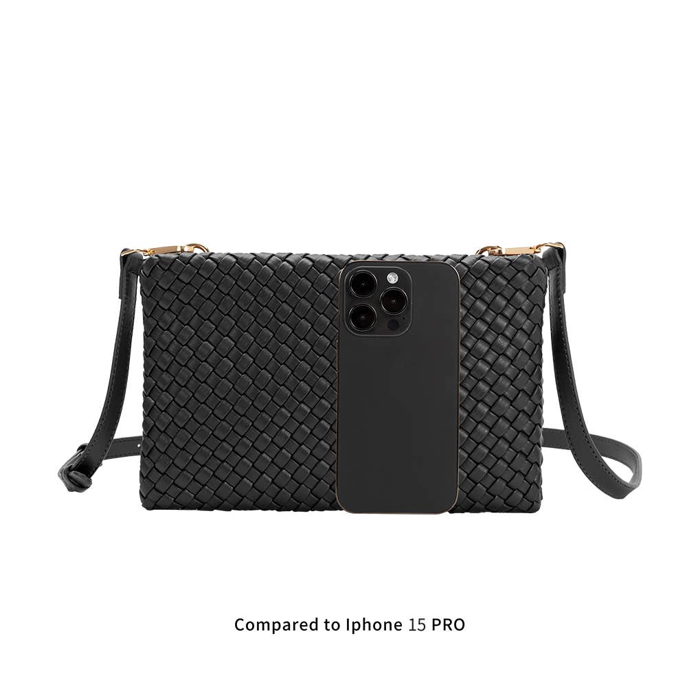 Daisy Olive Recycled Vegan Crossbody Bag