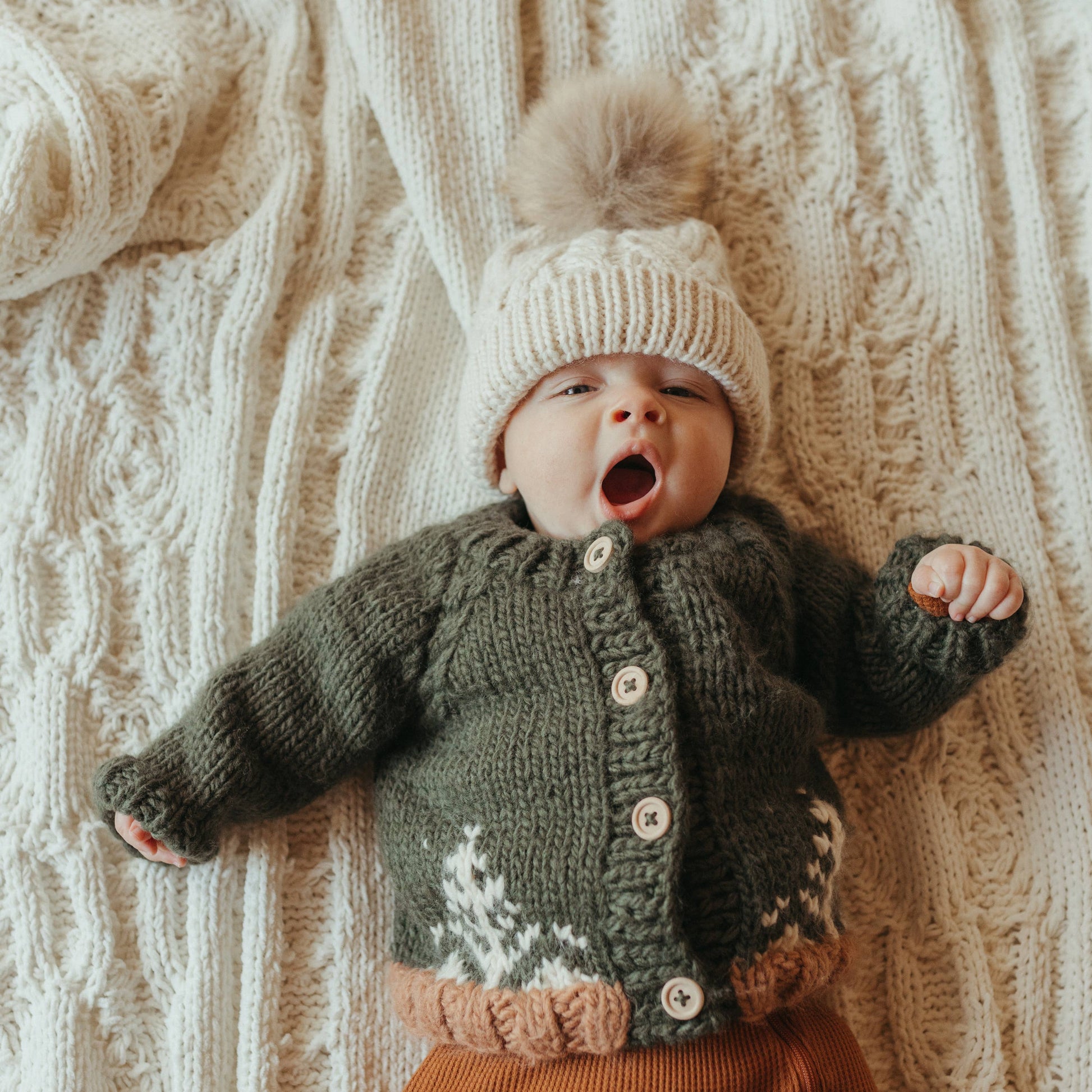Forest Feels Baby Cardigan